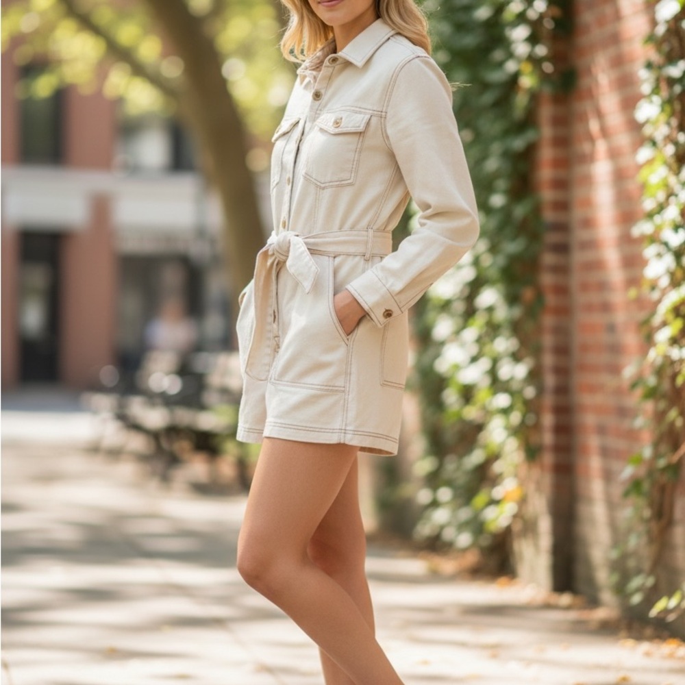 Vintage Y2K Rhythm Cream Women's Jacket - Picture 13 of 13